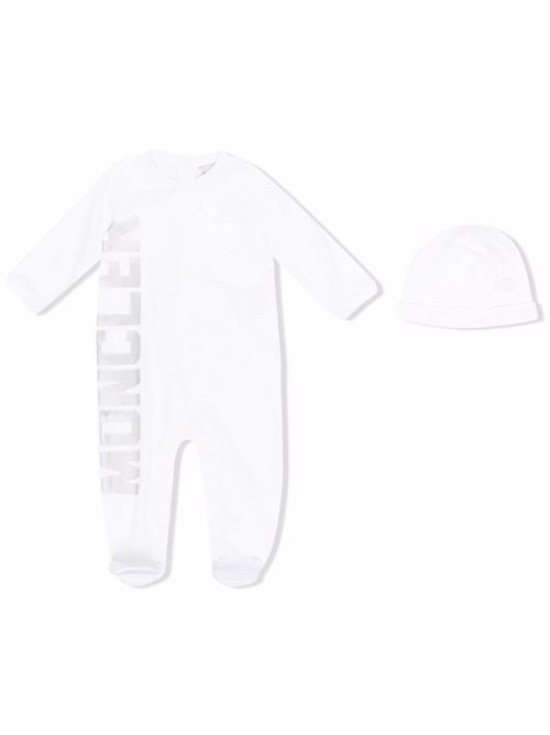 Tutina neonato con cuffia MONCLER KIDS | G29518O704008392E002